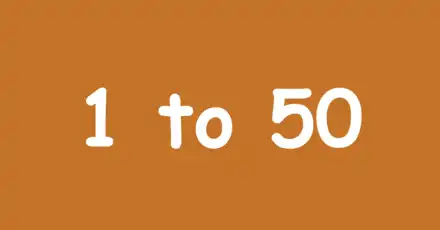 1 to 50
